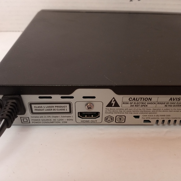 Sanyo blu ray DVD player model FWBP507FF - Picture 6 of 8